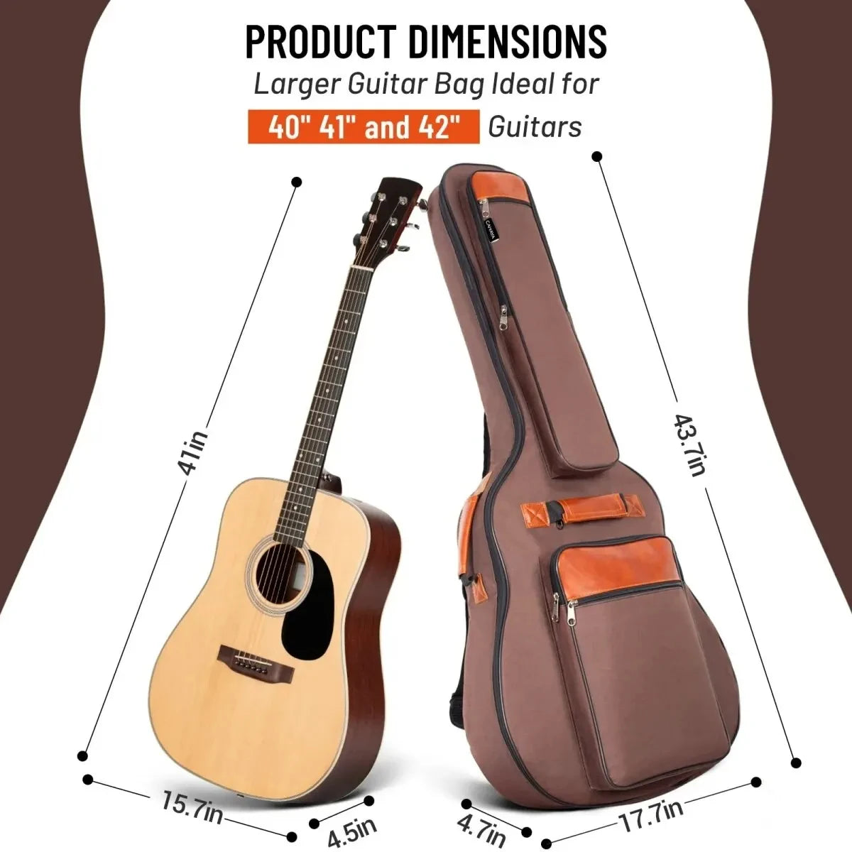 Hexad Pocket Acoustic Guitar Gig Bag